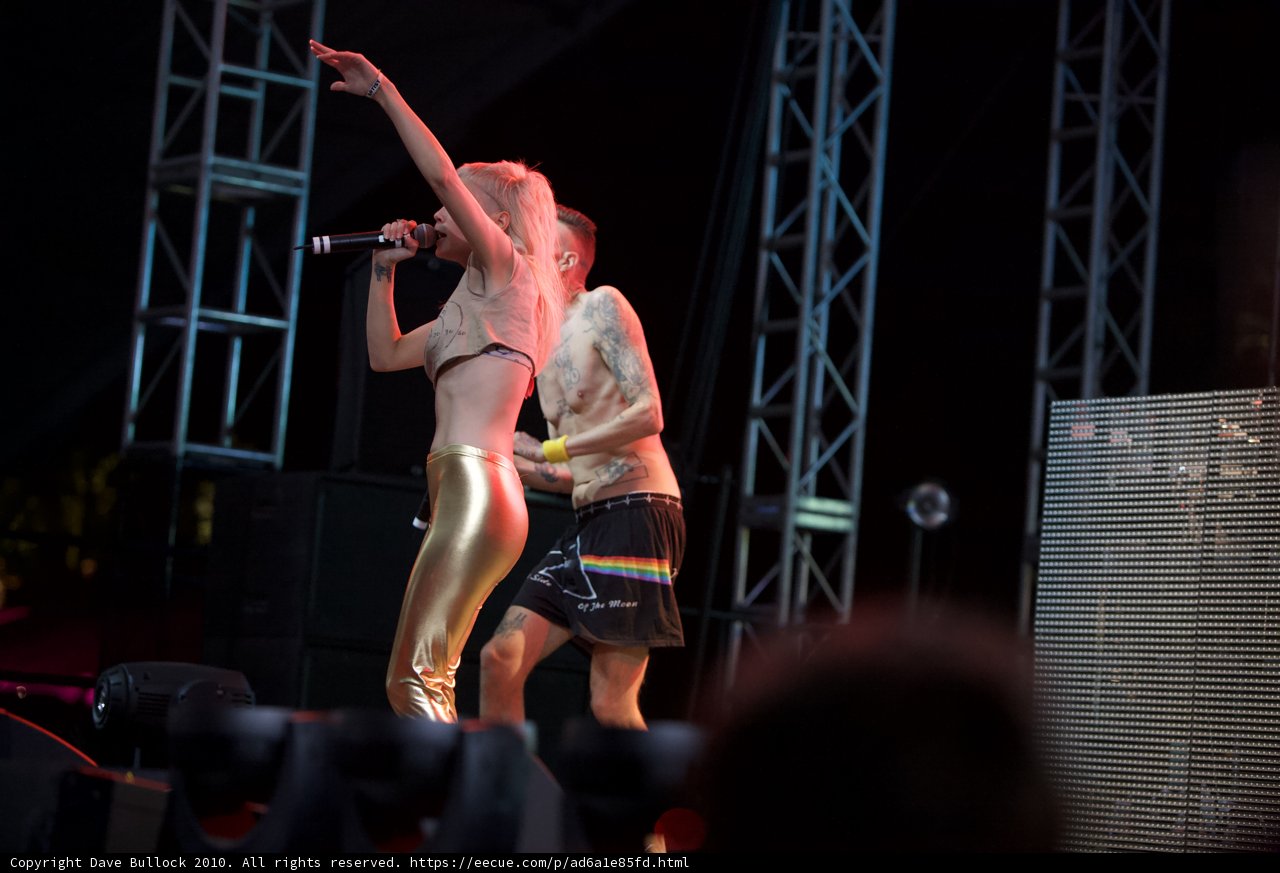 Electrifying Duo on Stage