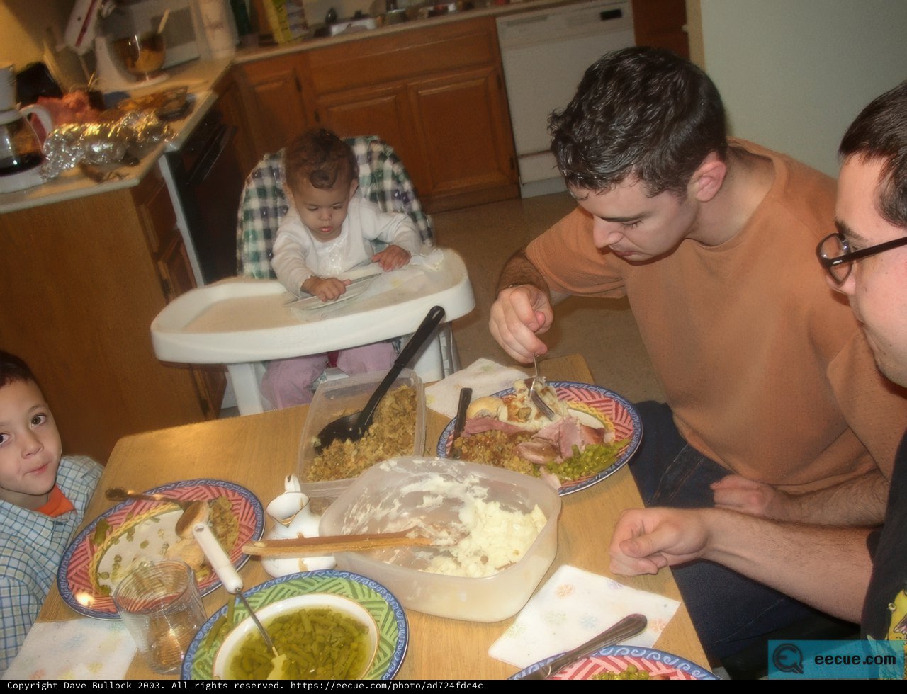 Dining with Dad and the Kids