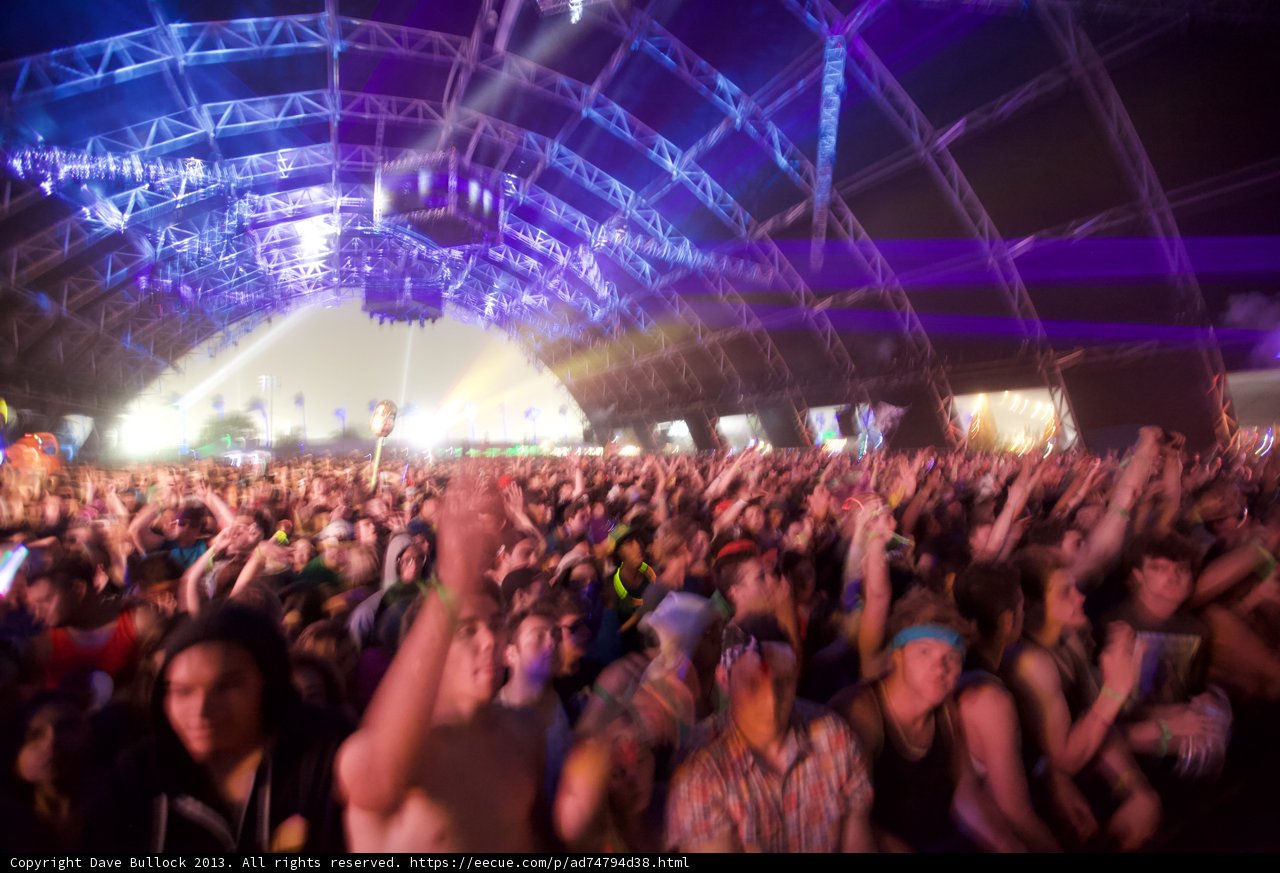 Coachella Nightlife Comes Alive with Music and Lights