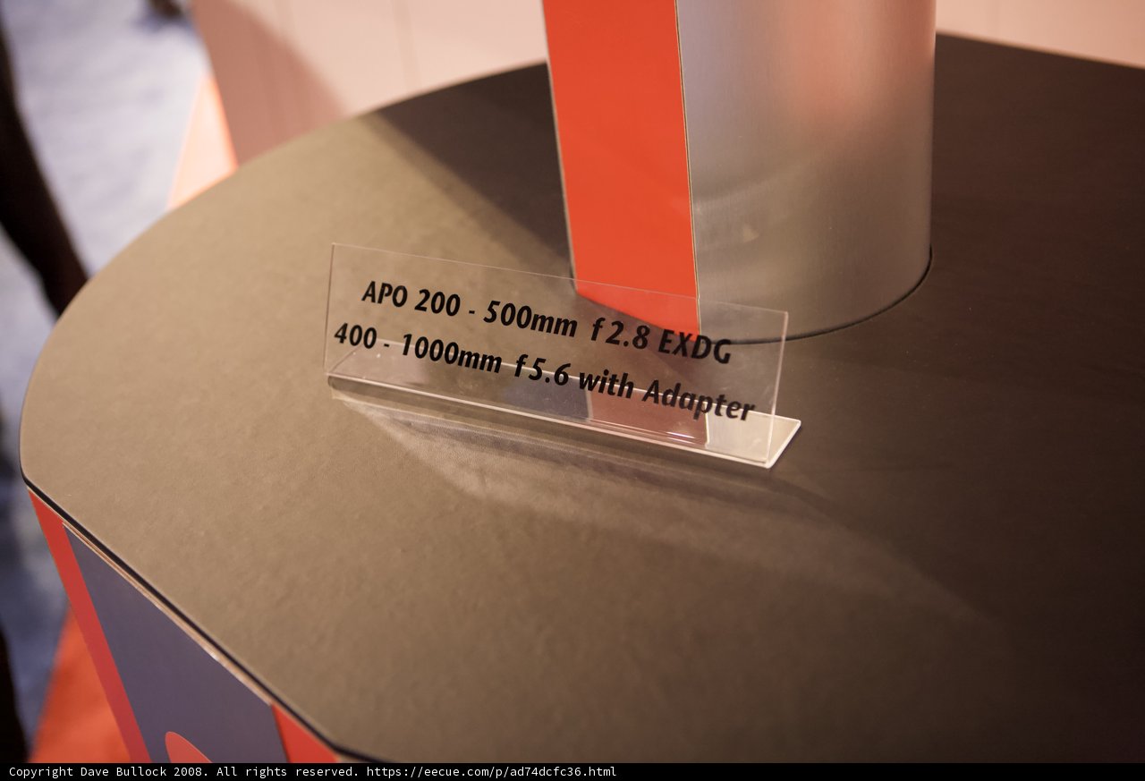 Table Signage in 2008