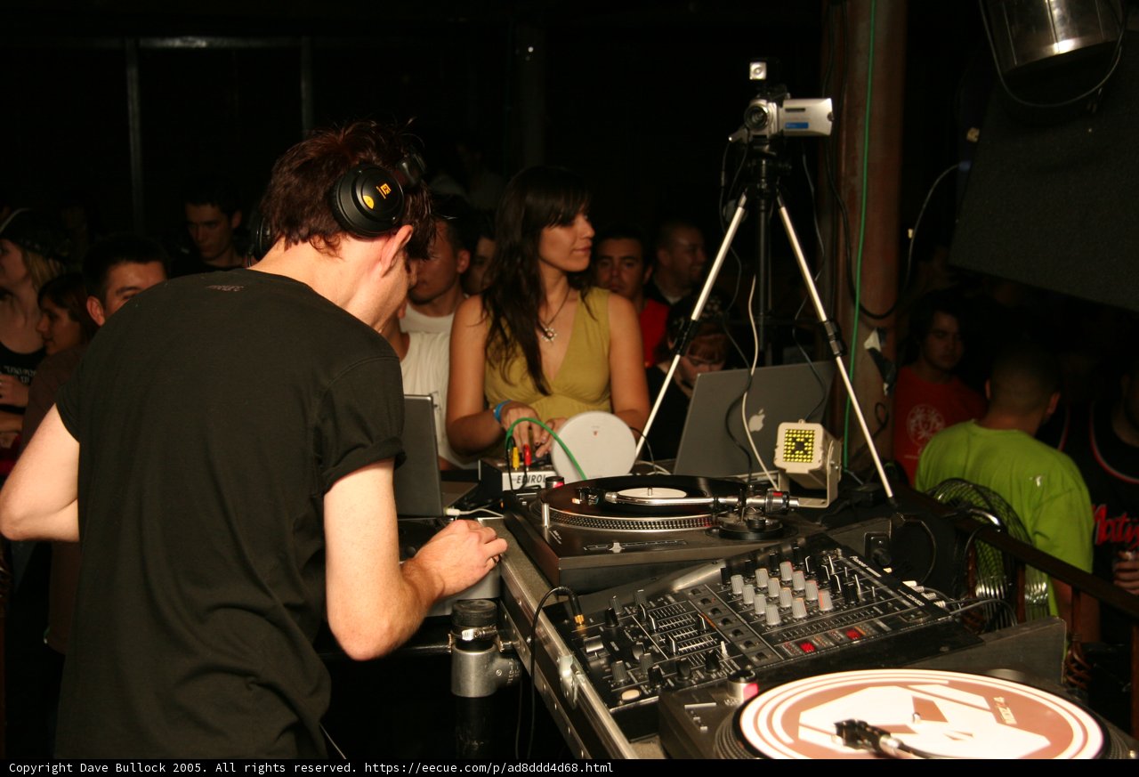 Mixing it Up: A DJ Entertains the Crowd