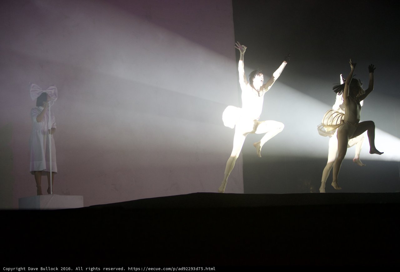 Graceful Trio on Stage