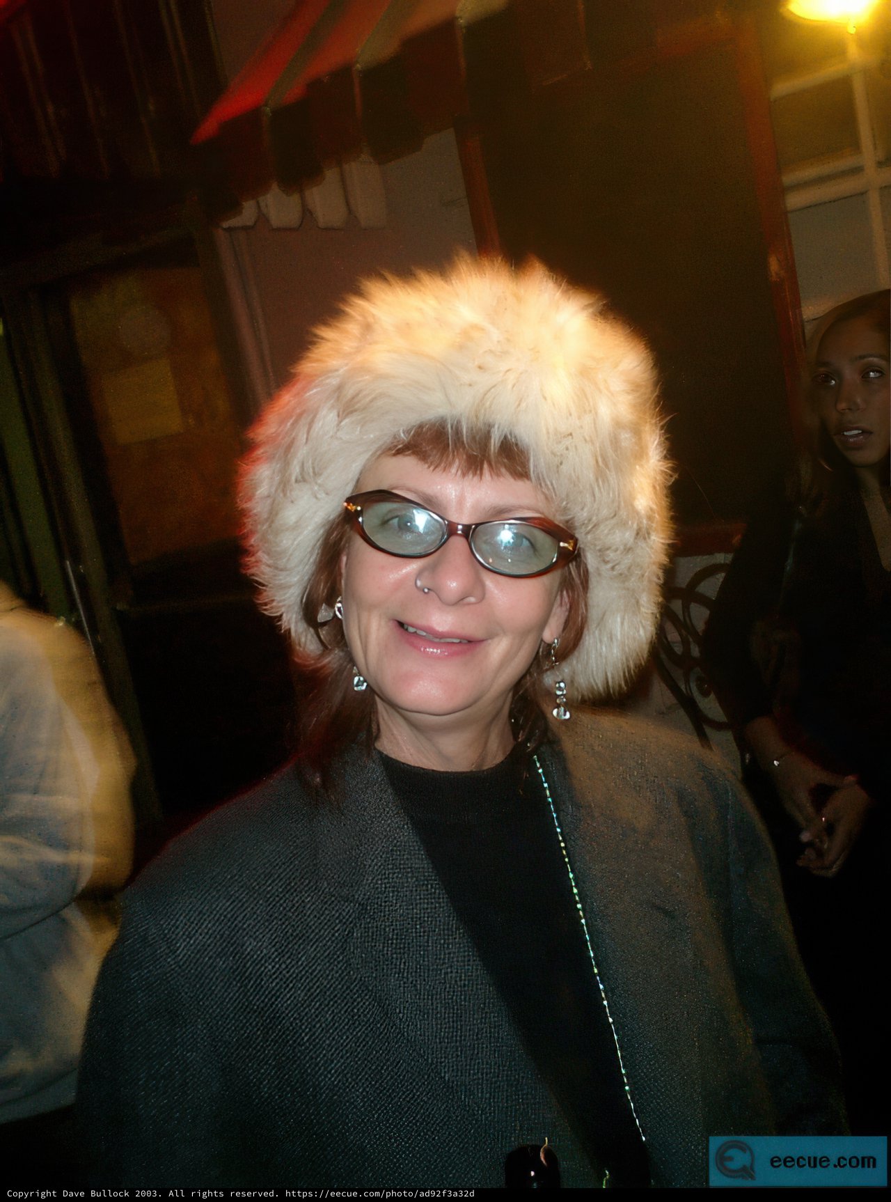 Fur Hat and Glasses