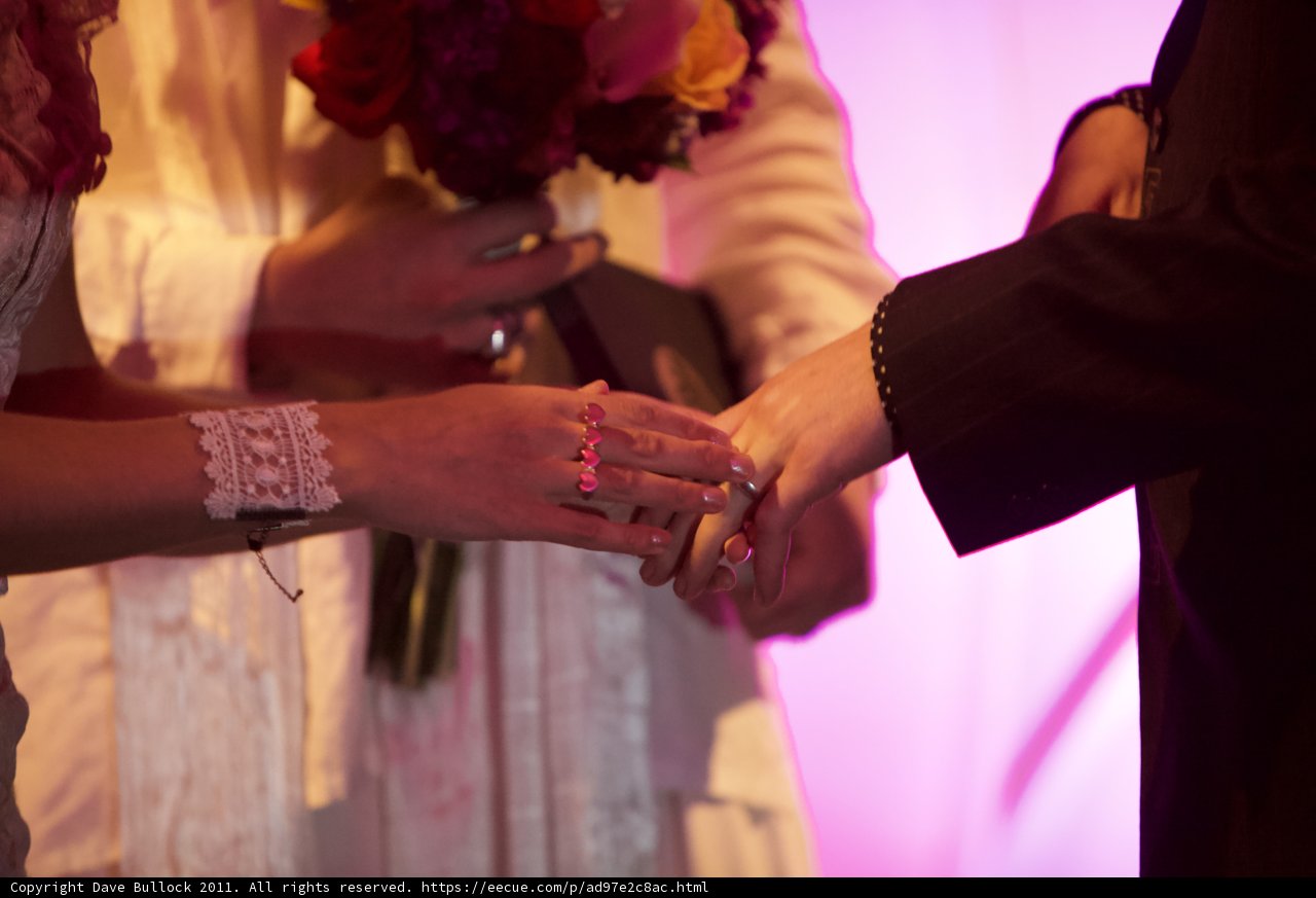 Hand in Hand at the Wickstrom Wedding