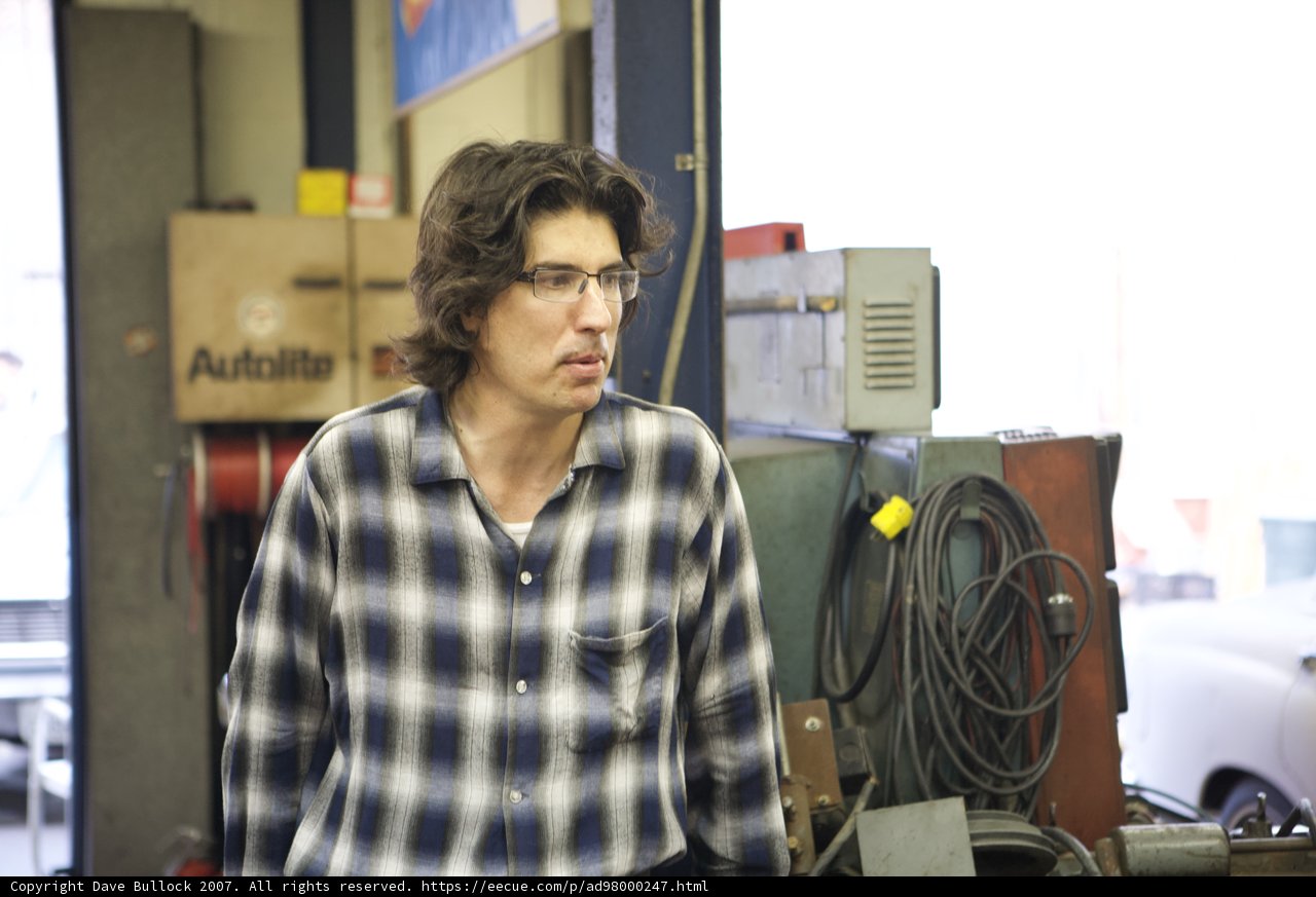 The Man with the Plaid Shirt