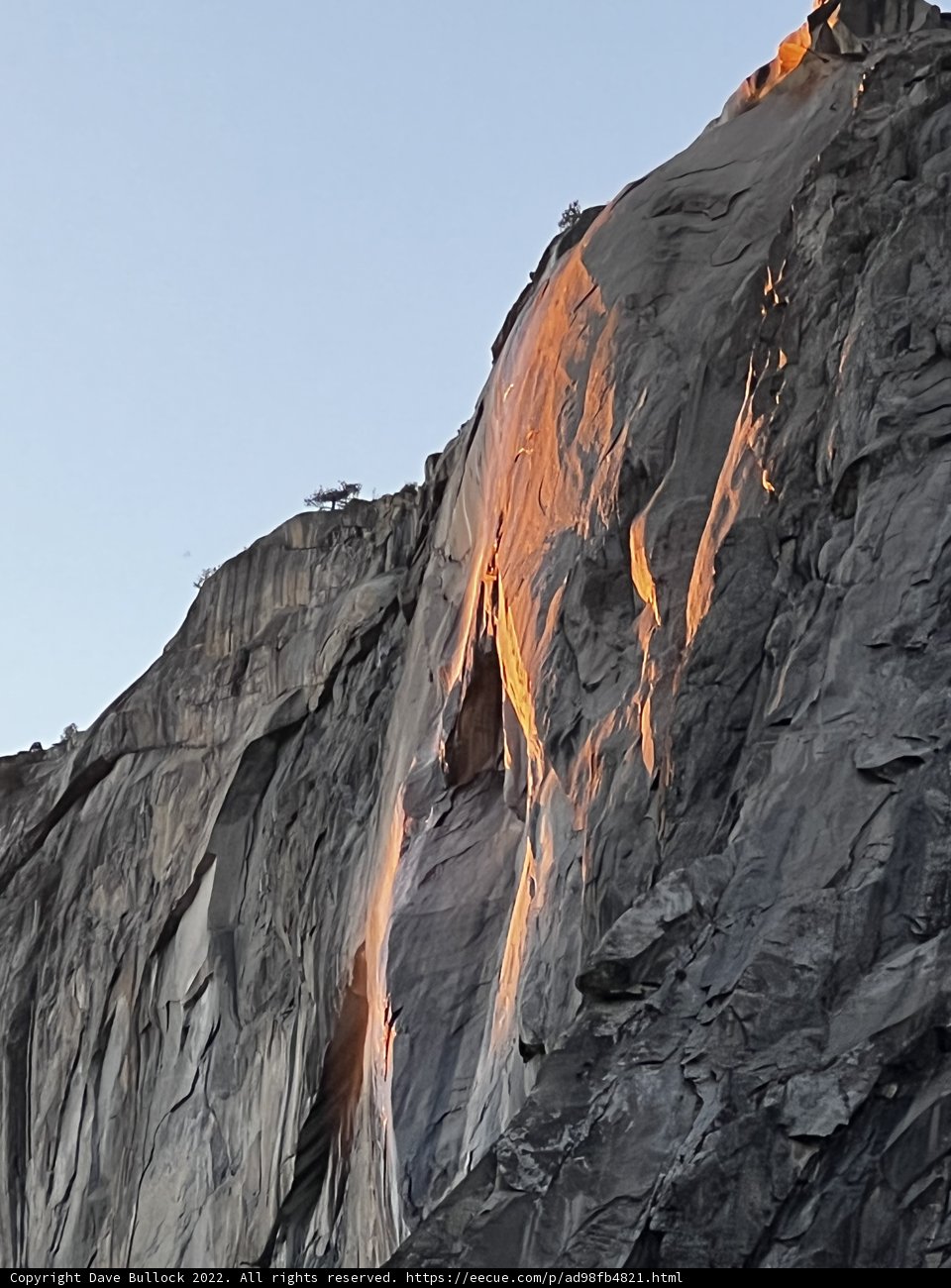Half Dome at Sunset