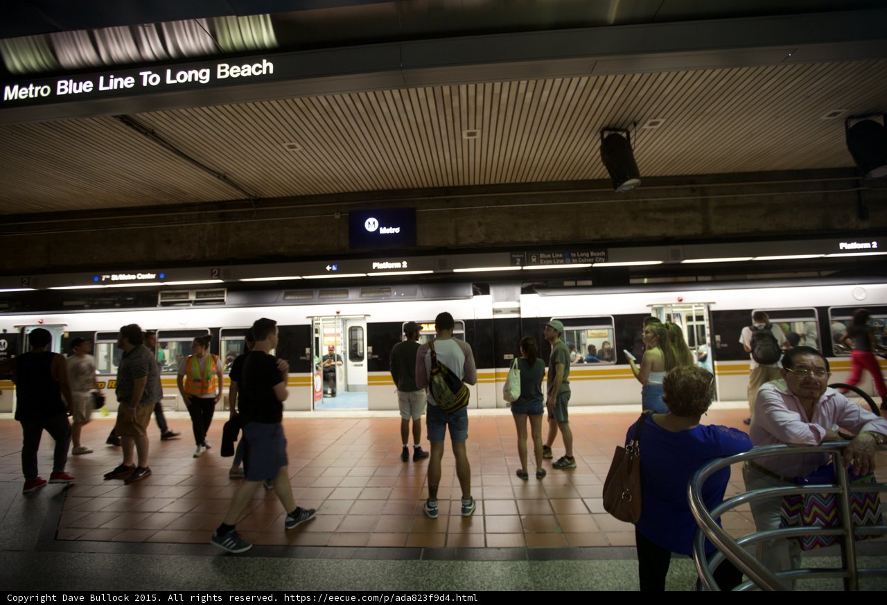 Metro Blue Line Platform