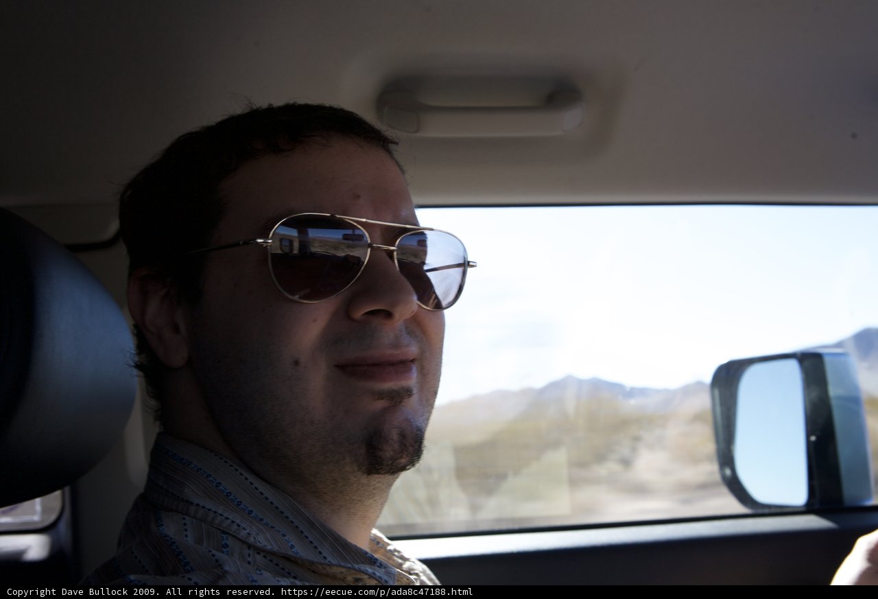 Shades on a Desert Drive