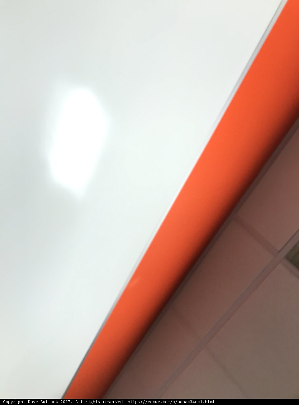 Illuminating the White Ceiling