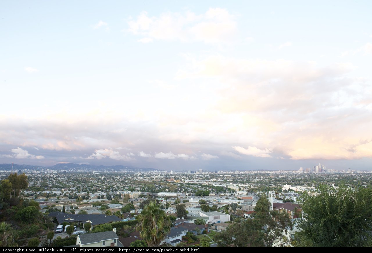 Cloudy Metropolis Horizon