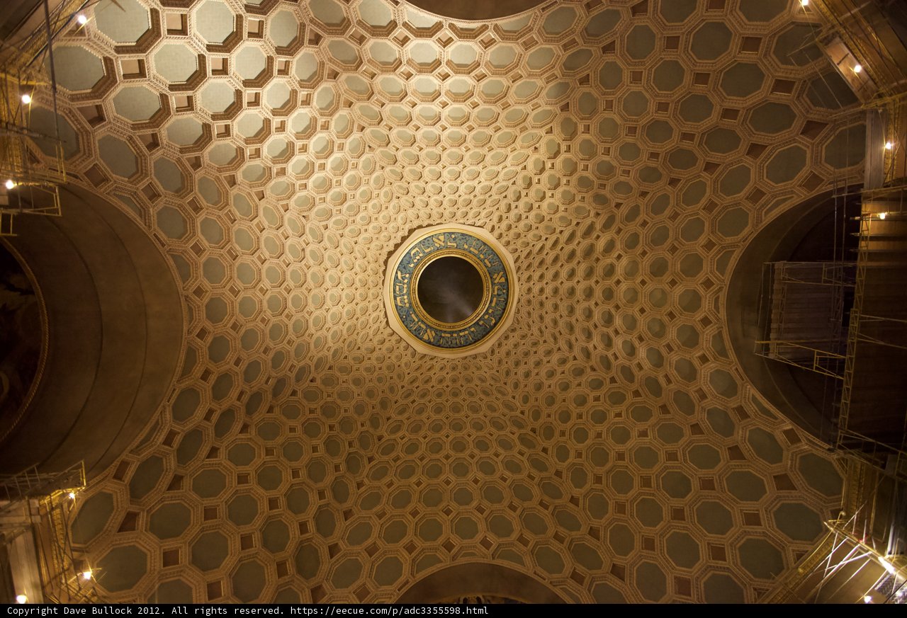 The Magnificent Dome of the Cathedral of the Holy Cross