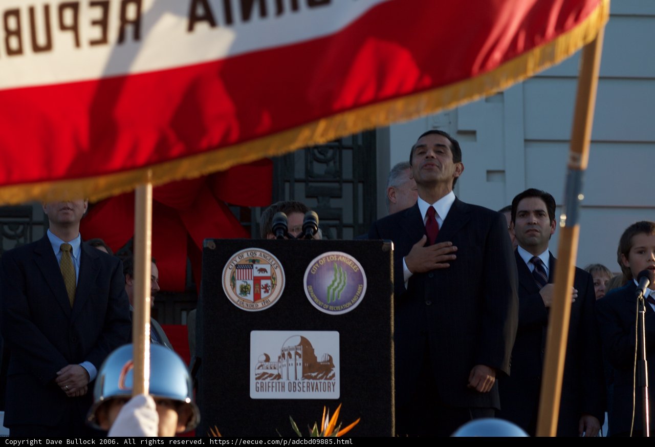 Antonio Villaraigosa Speaks at Press Conference