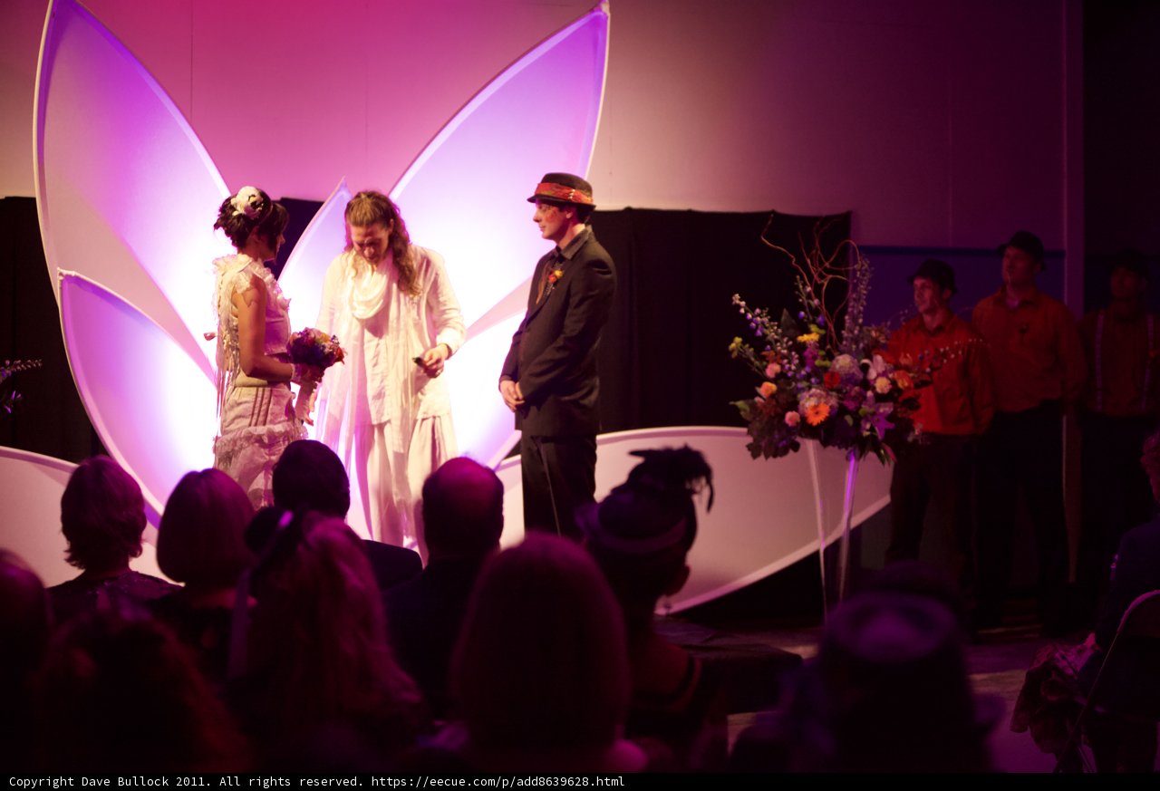 Flower-Filled Wedding Ceremony