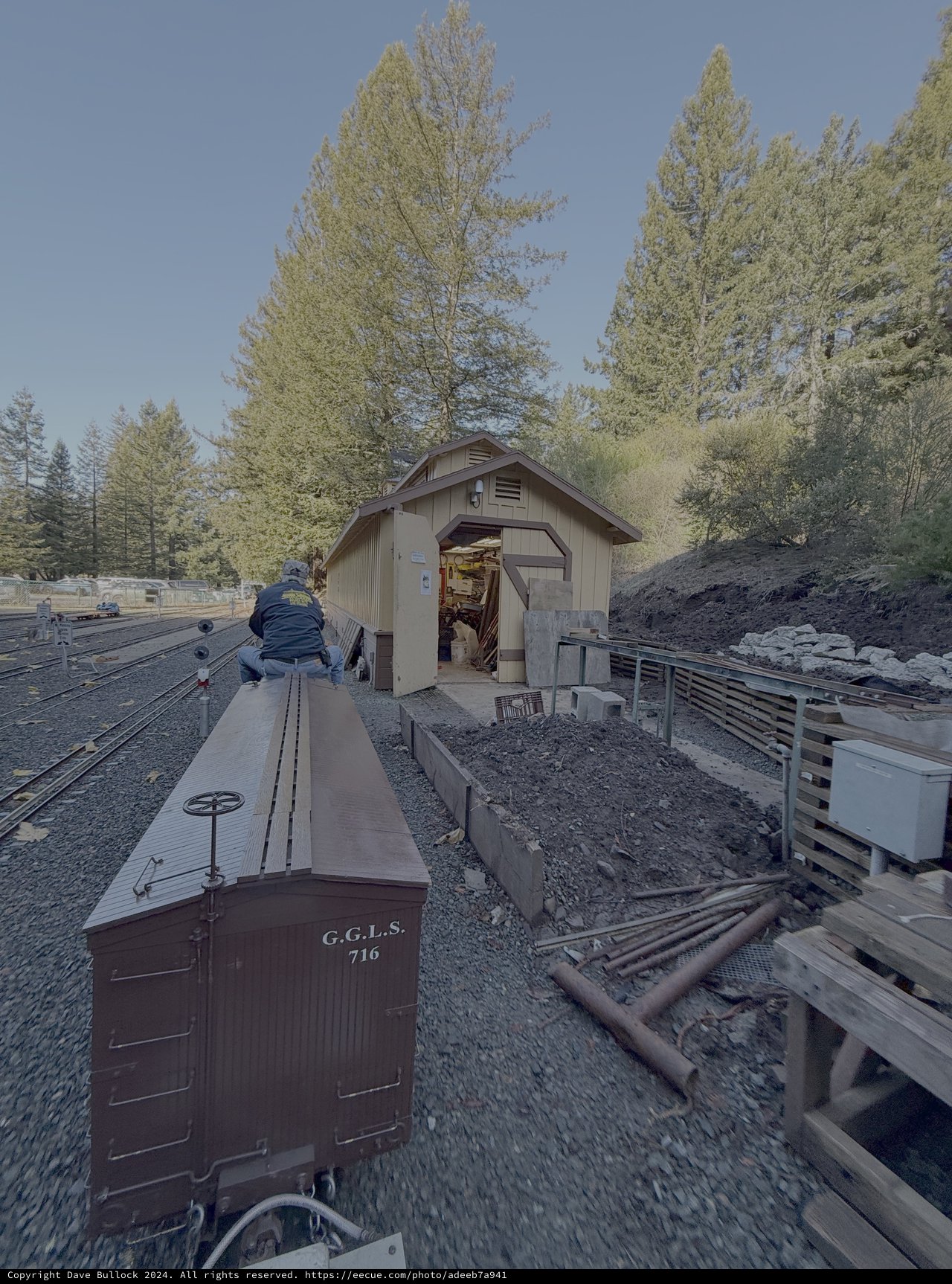 Historic Railroad Car and Engine House Operations