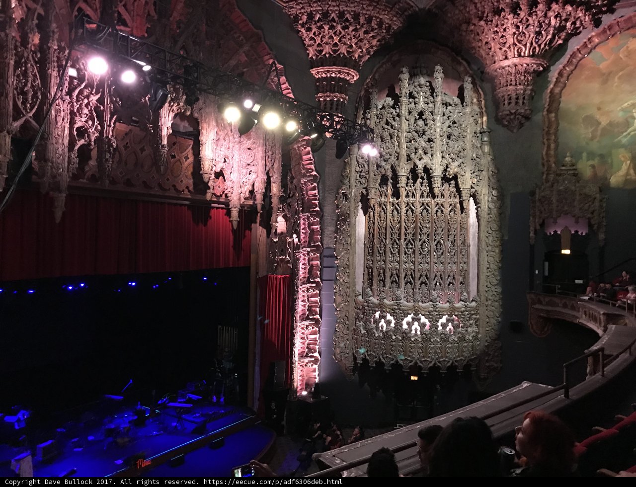 Stage and Chandelier in Grand Theater