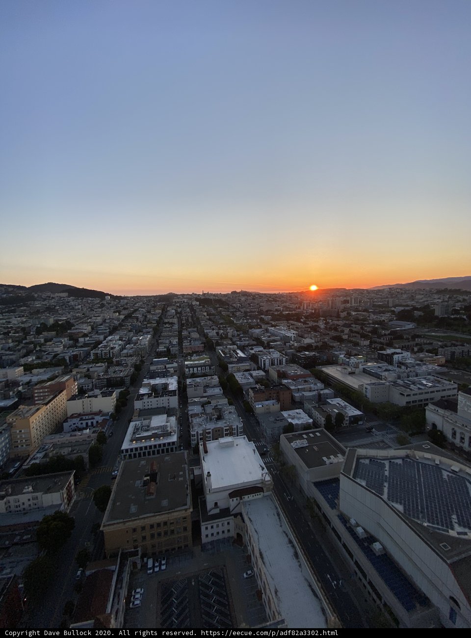 Cityscape at Sunset