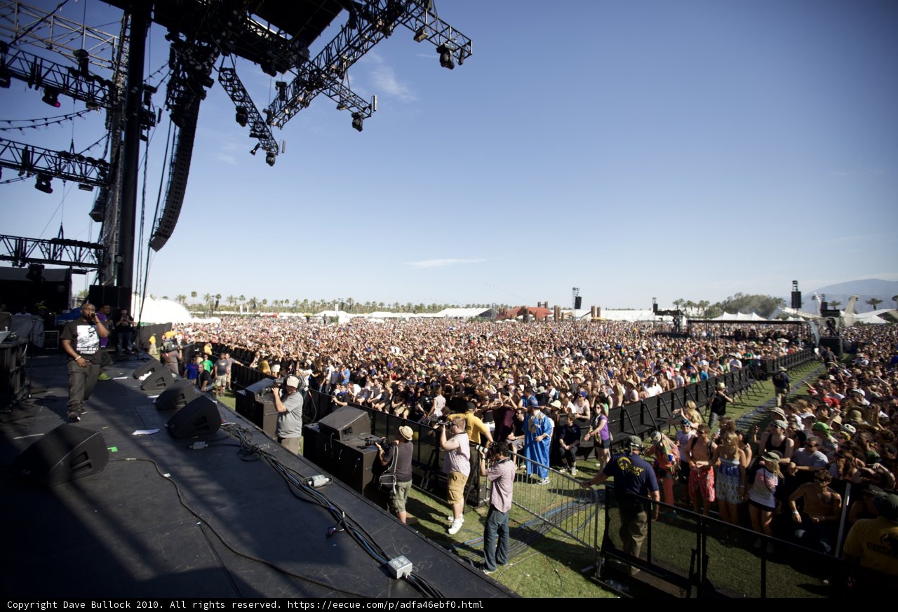 Coachella Crowd Goes Wild