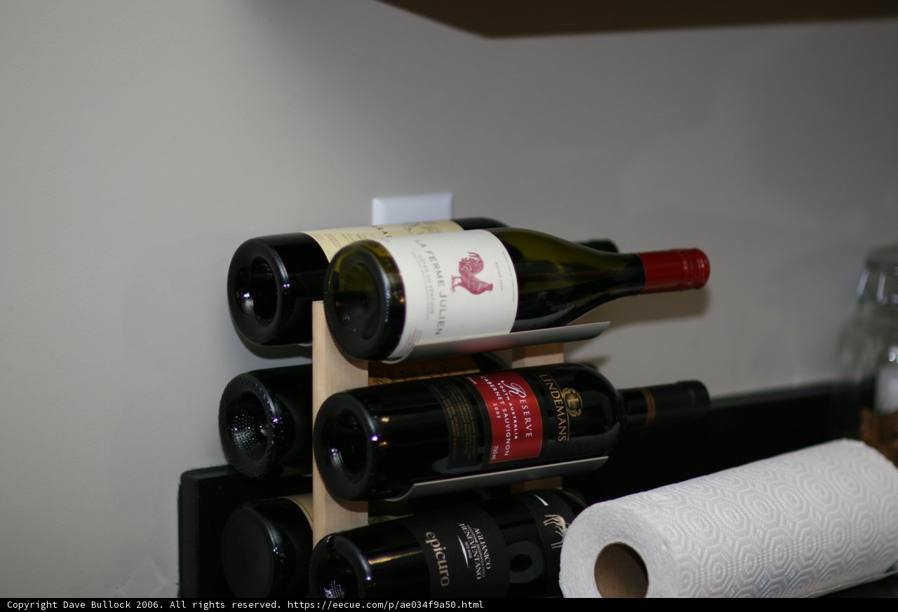Vintage Wine on Display