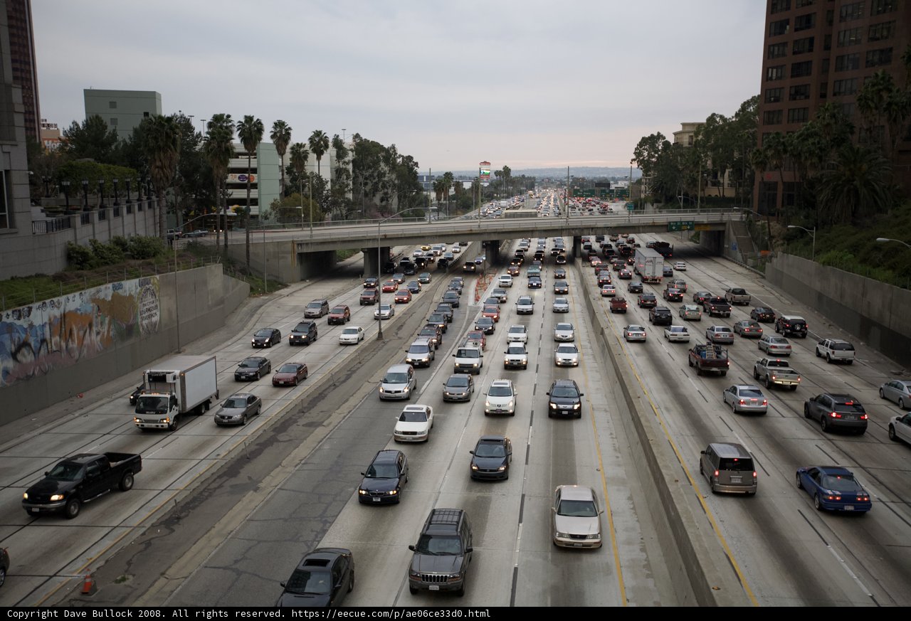 Rush Hour on the Freeway