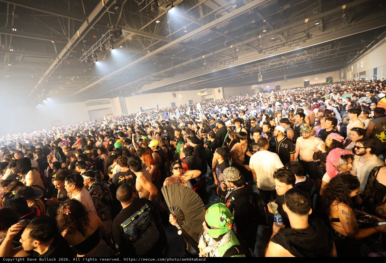 Massive Indoor Crowd at Wobbleland 2026 Festival
