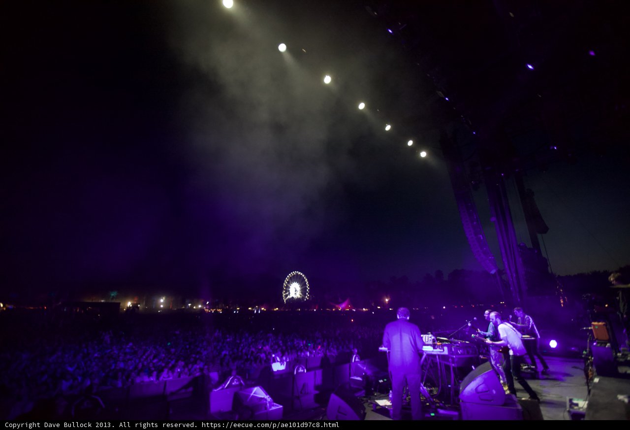 Smoke Filled Stage Rock Concert