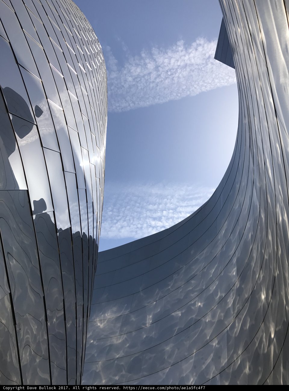 Upward View of an Office Building in the City