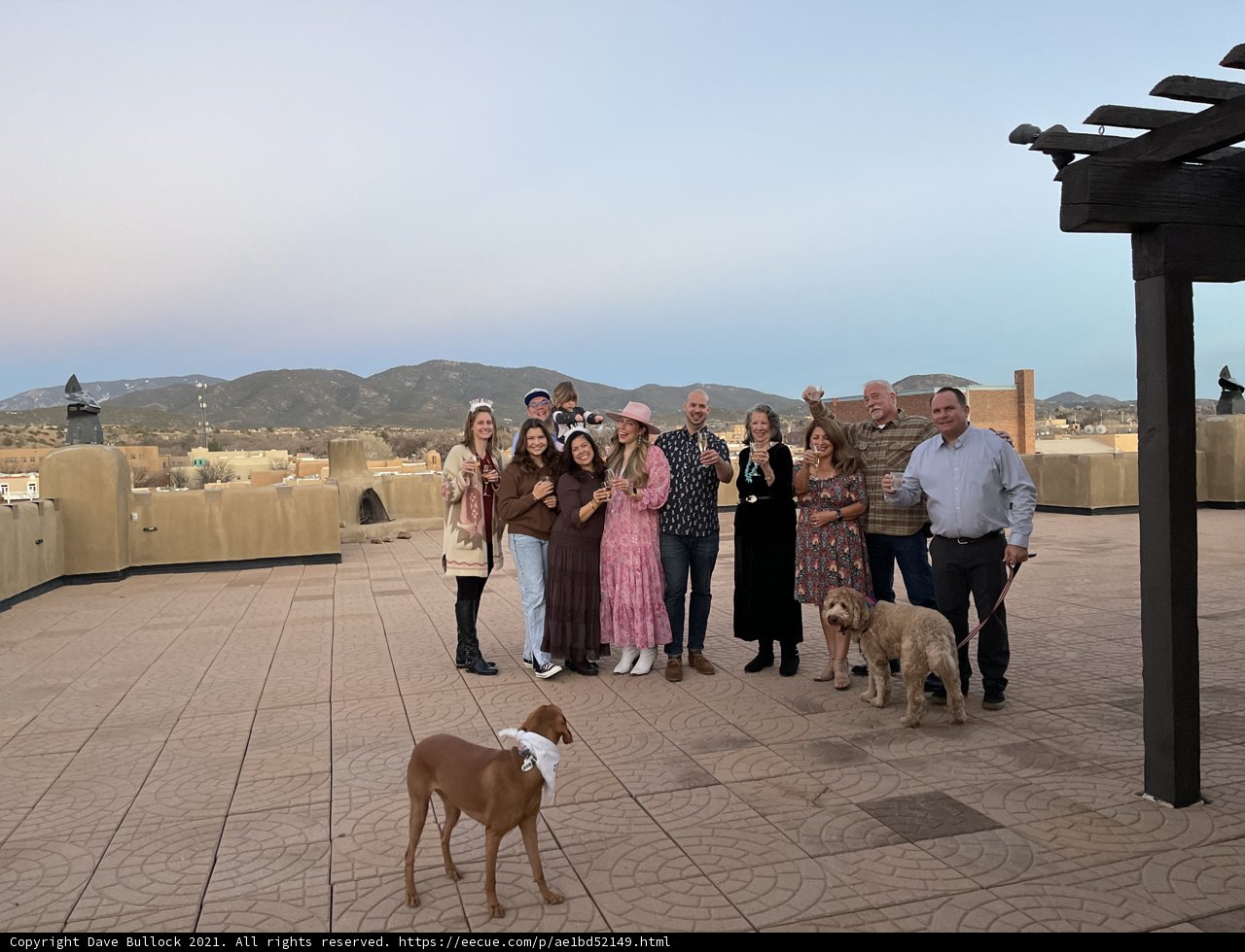 Rooftop Gathering in Santa Fe