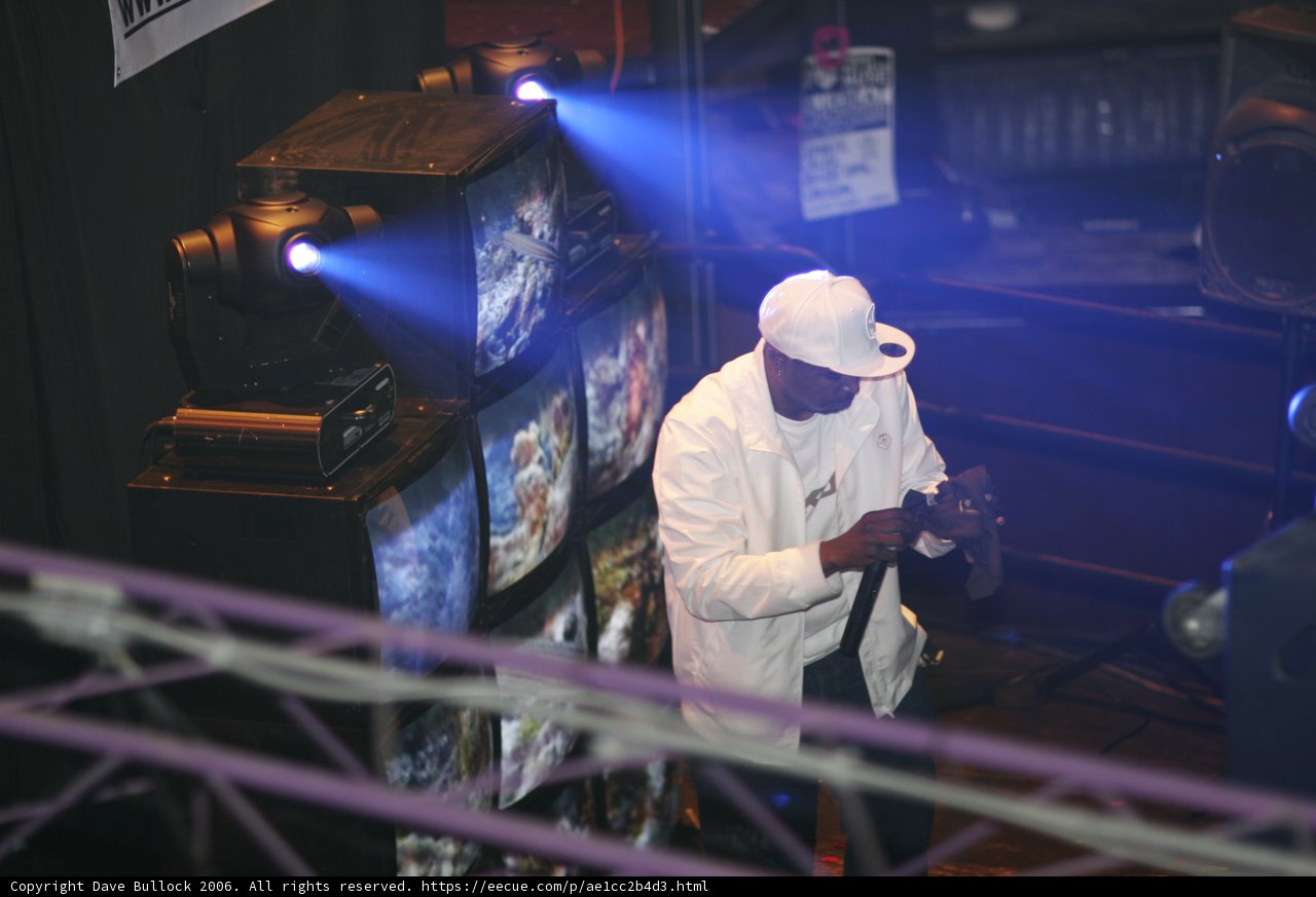 The Spotlight on the White Hat Man