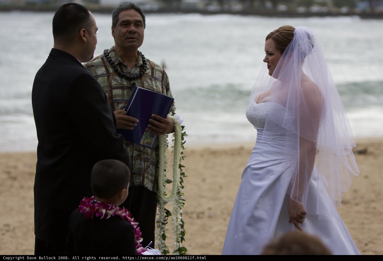Family Beach Wedding