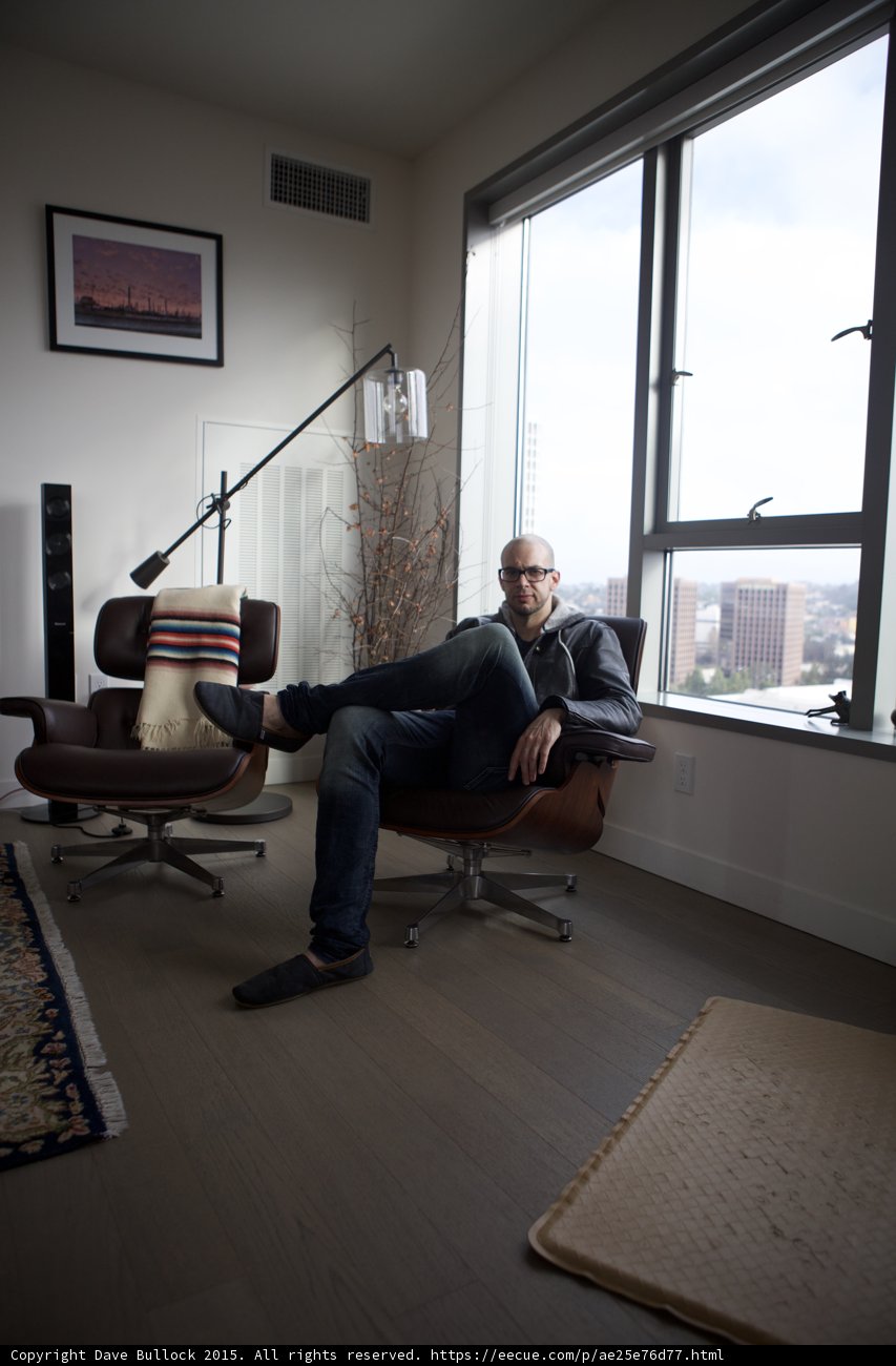 Casual Portrait in Modern Loft