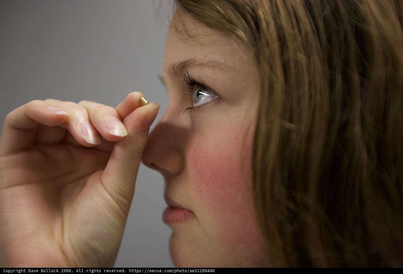 Touching the Eye