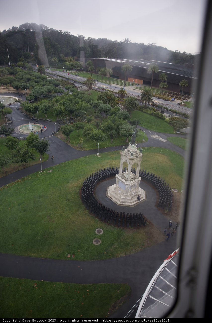 Helicopter Gaze over Golden Gate Park - An Aerial Perspective