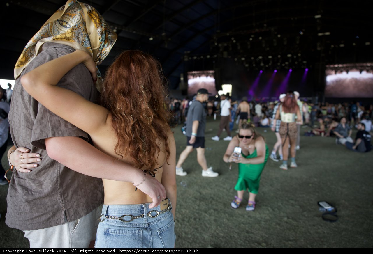 Embrace and Energy: Moments at Coachella 2024