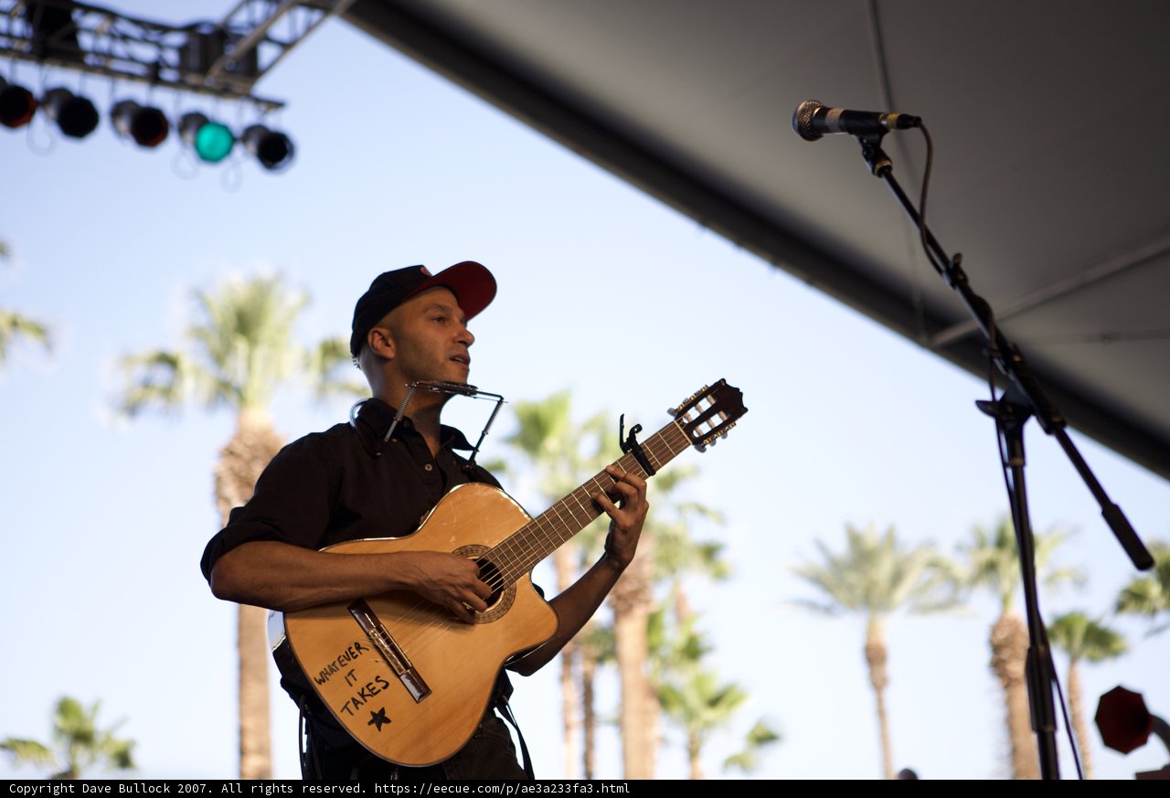 Tom Morello's Acoustic Set at Coachella 2007