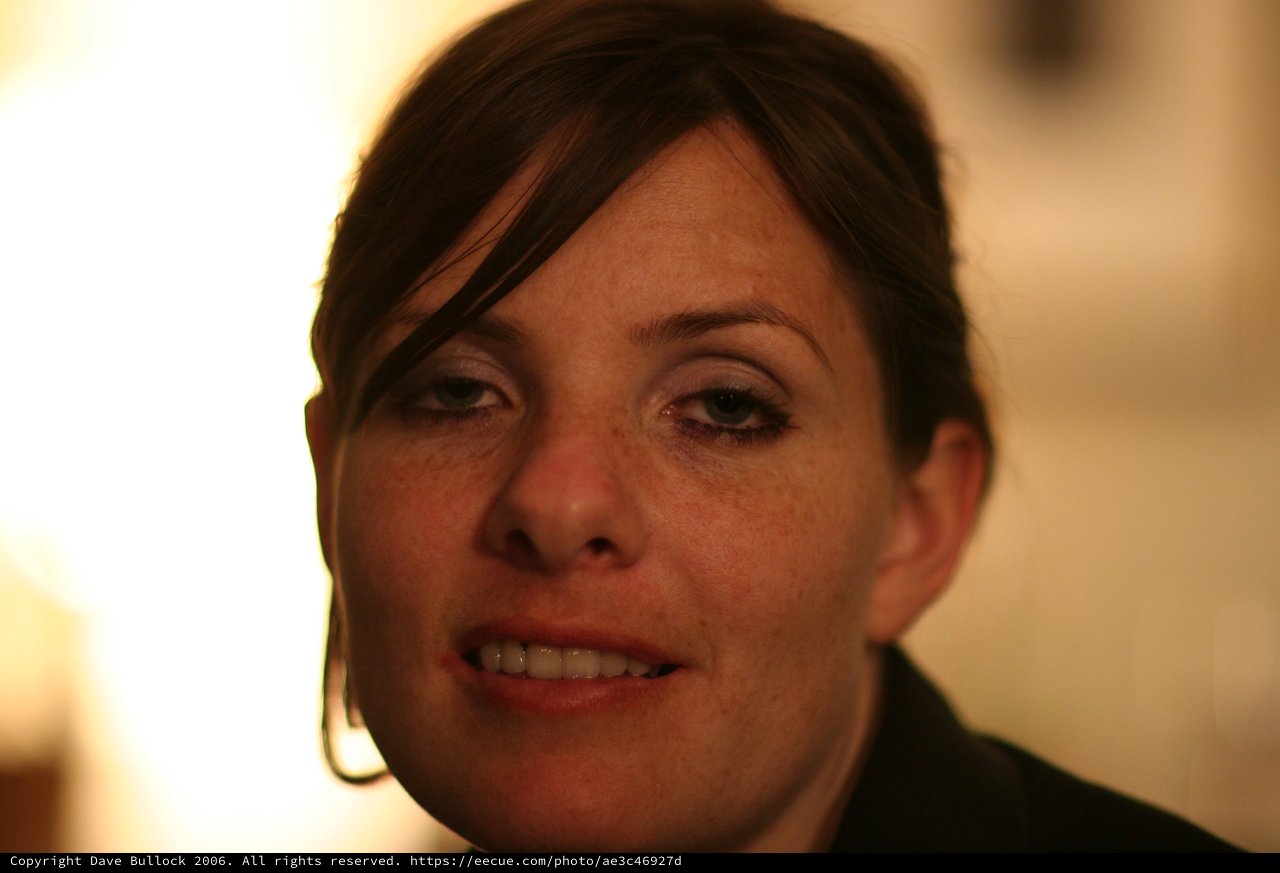 Candid Portrait of Penelope in Warm Indoor Light