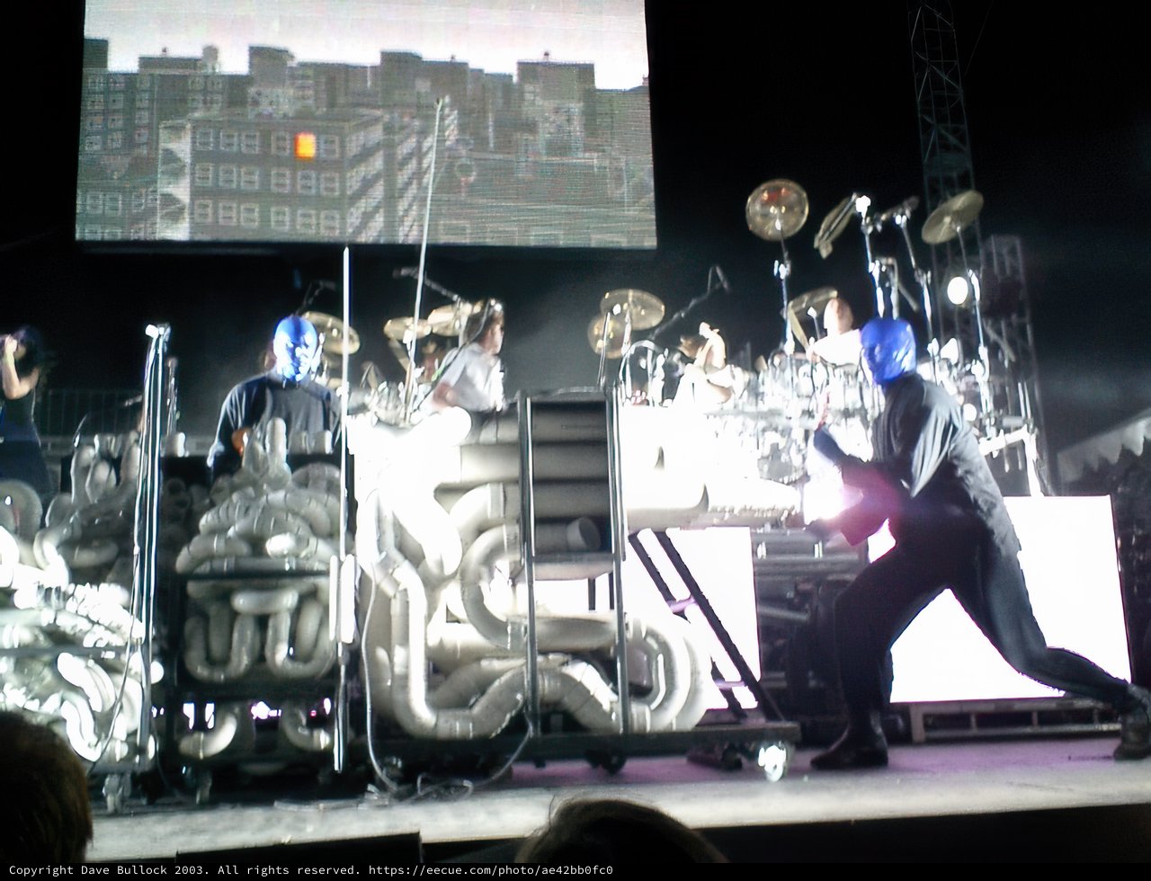 Blue Man Group Takes Coachella Stage