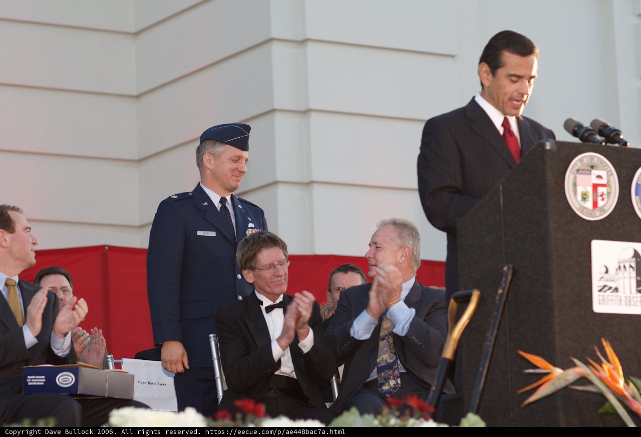 Political Leaders Address the Crowd