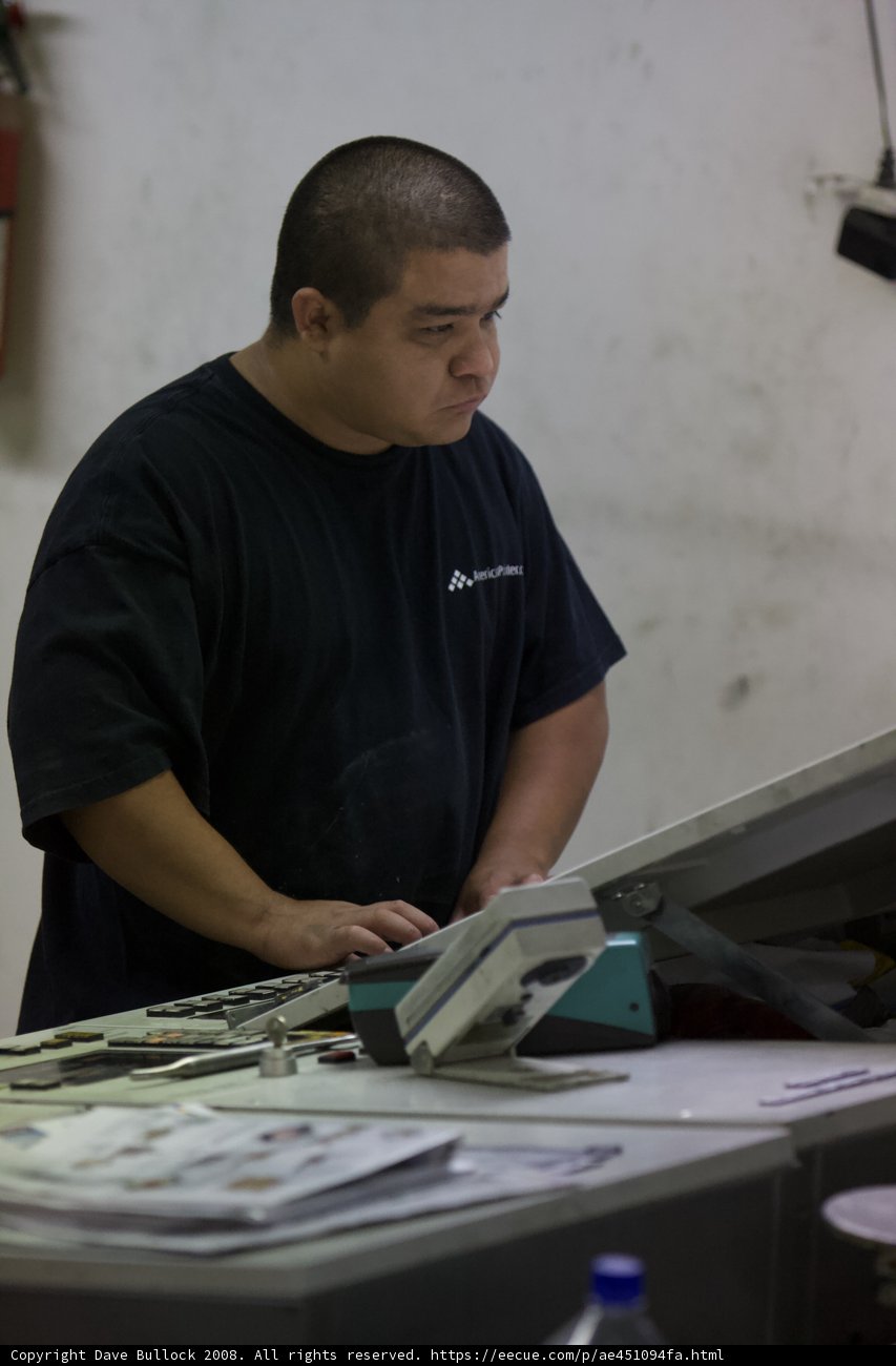 Working on the Machine
