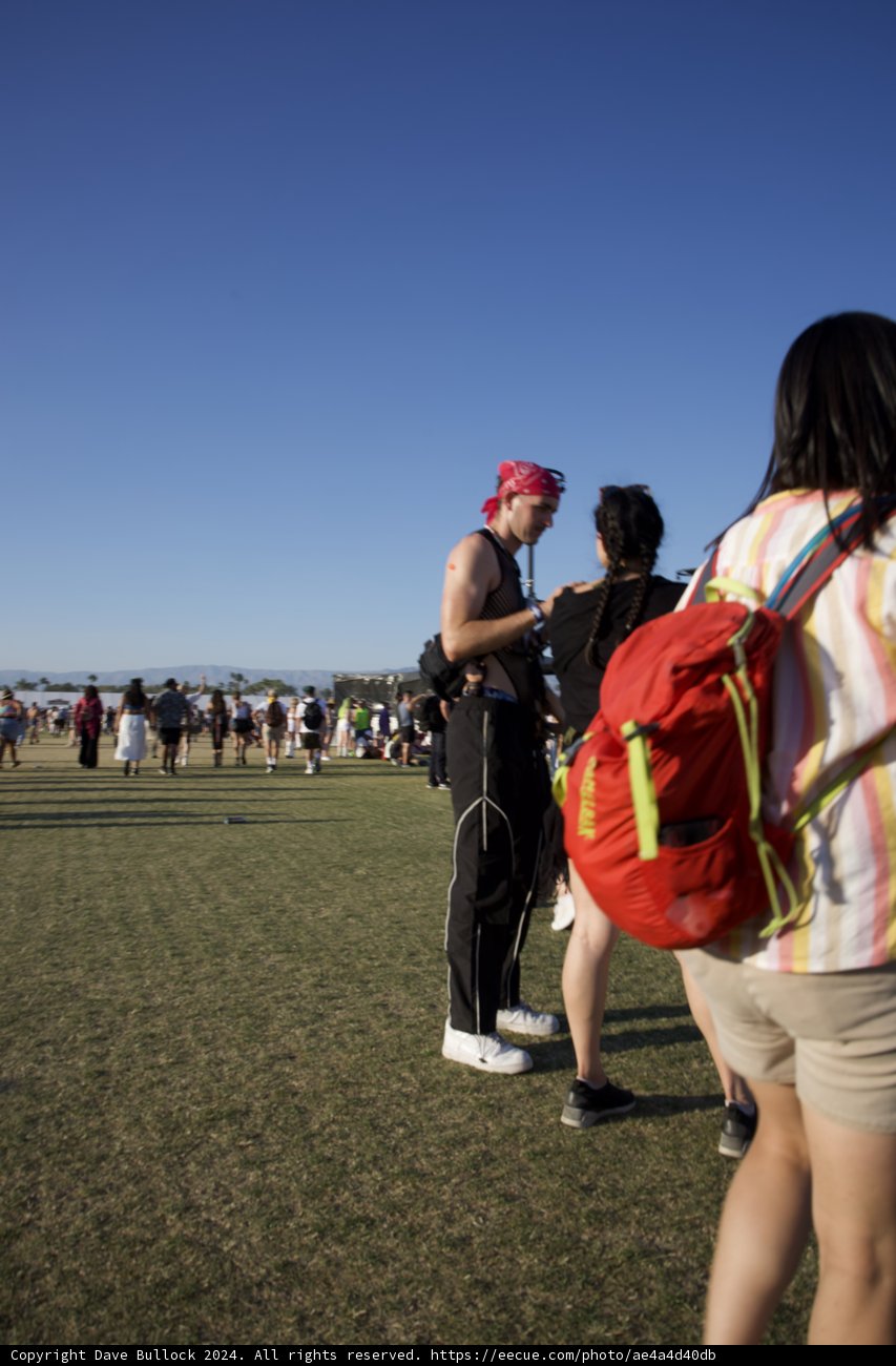 Sunny Scenes: Festival Vibes at Coachella 2024