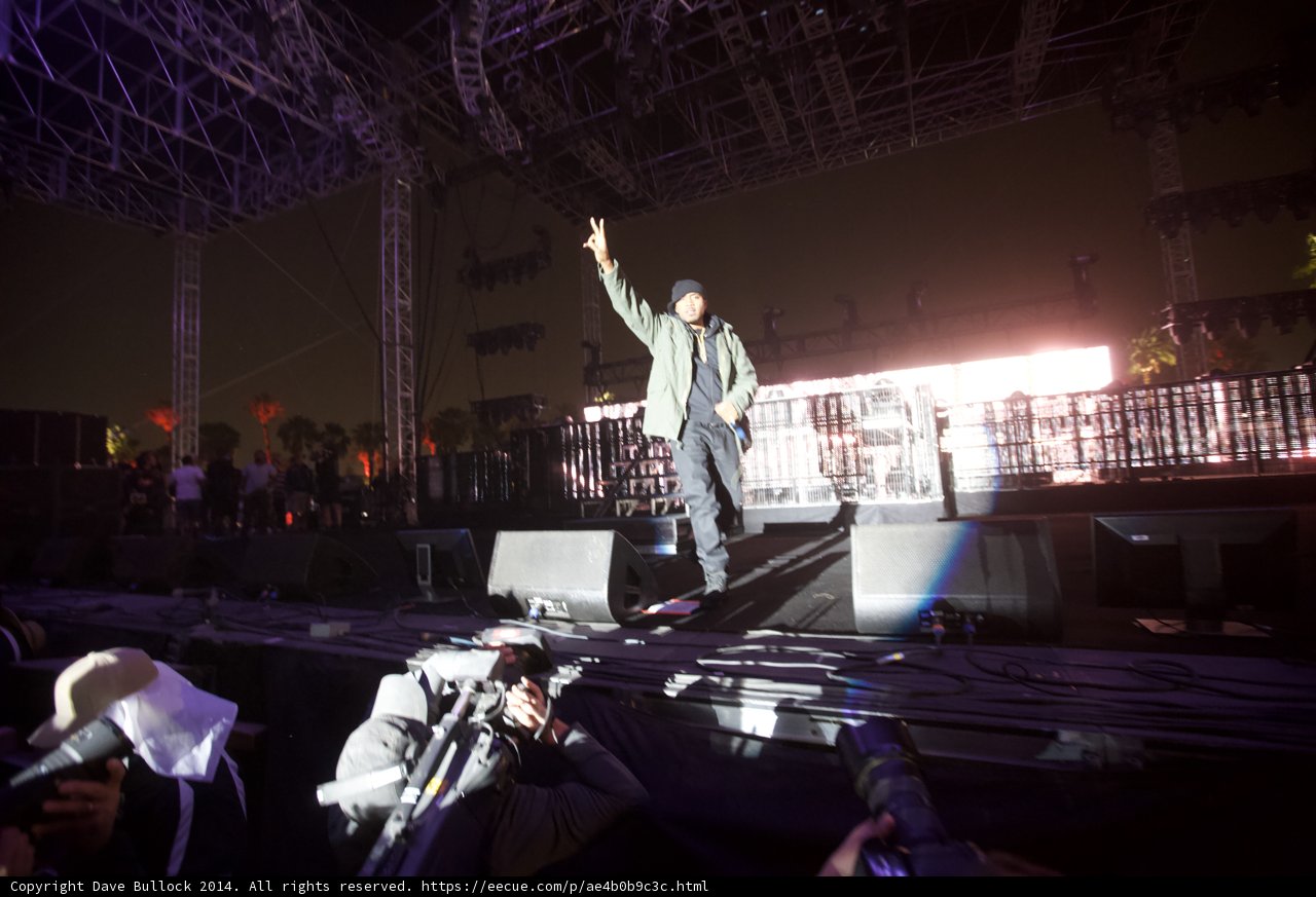 Nas Rocks the Stage at Coachella
