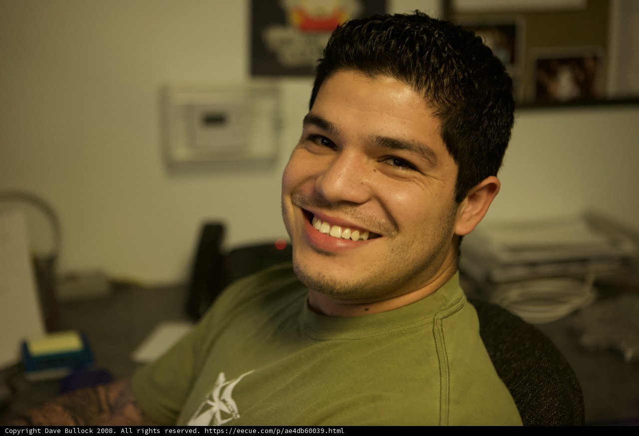 Happy Man in the Office