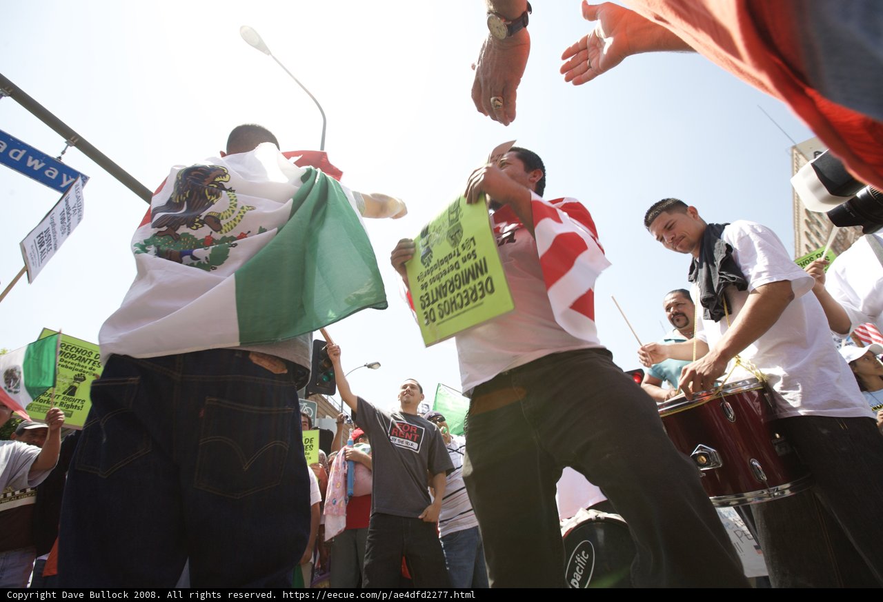 Mayday Rally: People and Drums Fill the Sky