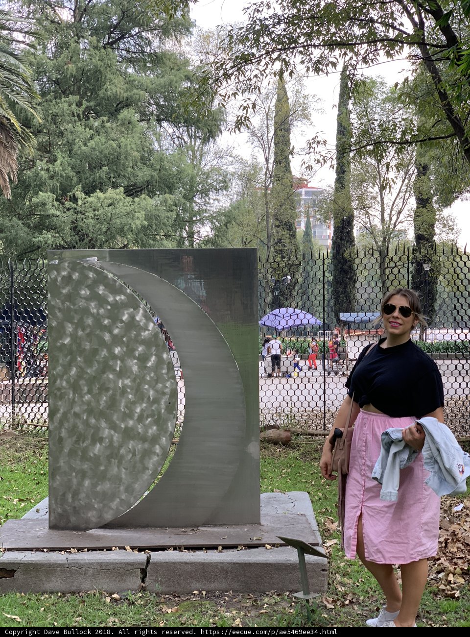 Serene in the Sculpture Garden