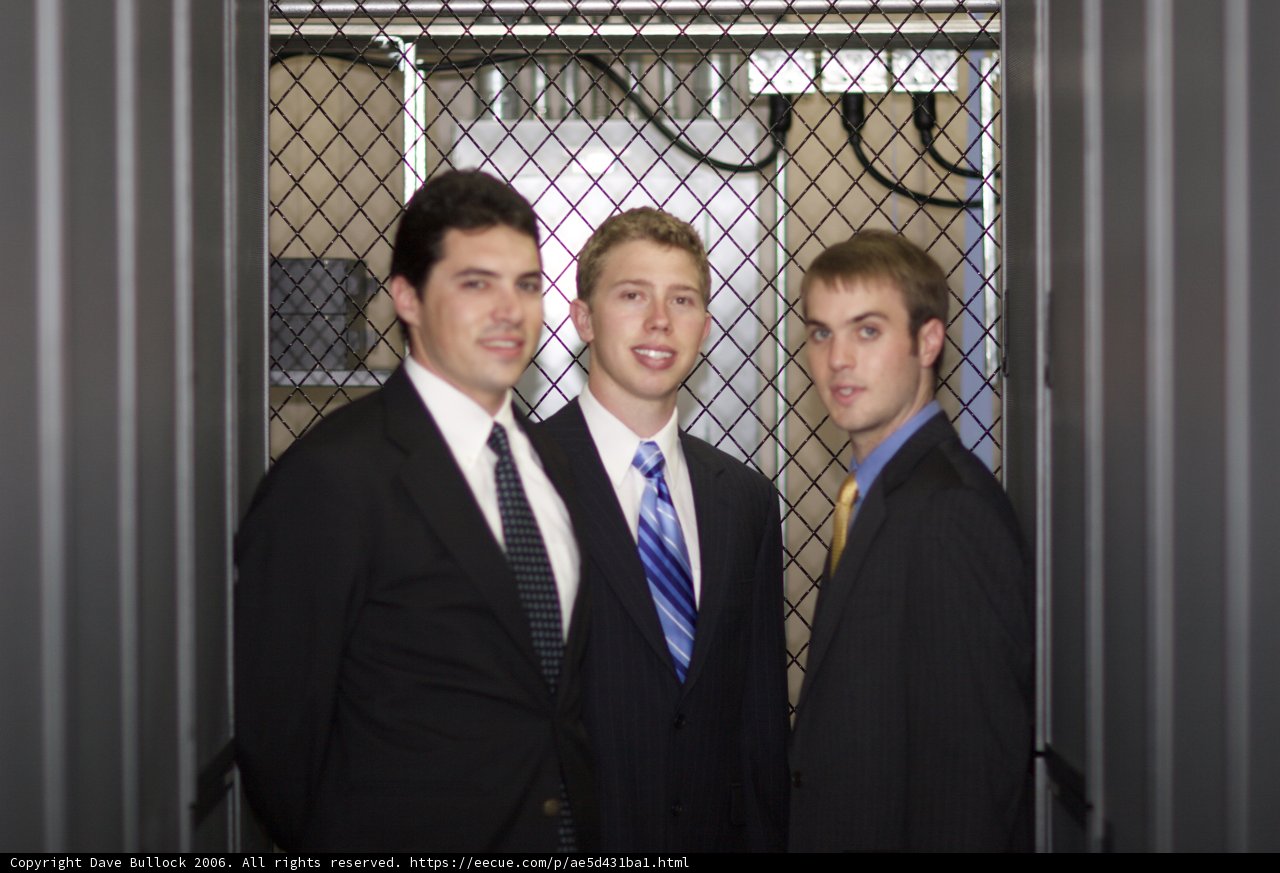 Three Men in Formal Wear