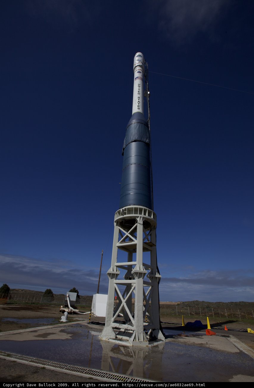 The Mighty Rocket on its Concrete Throne