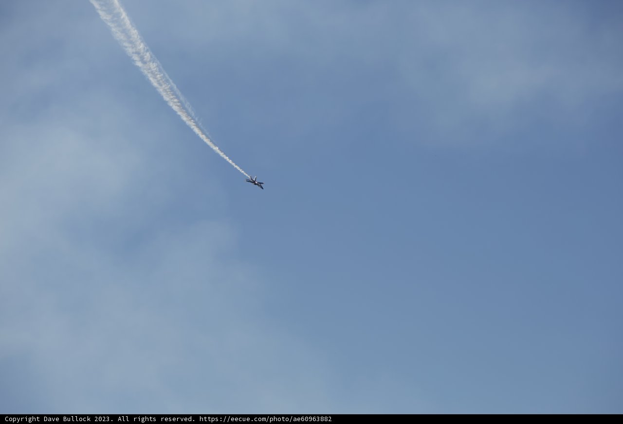 Defying Gravity at Fleet Week Air Show, 2023