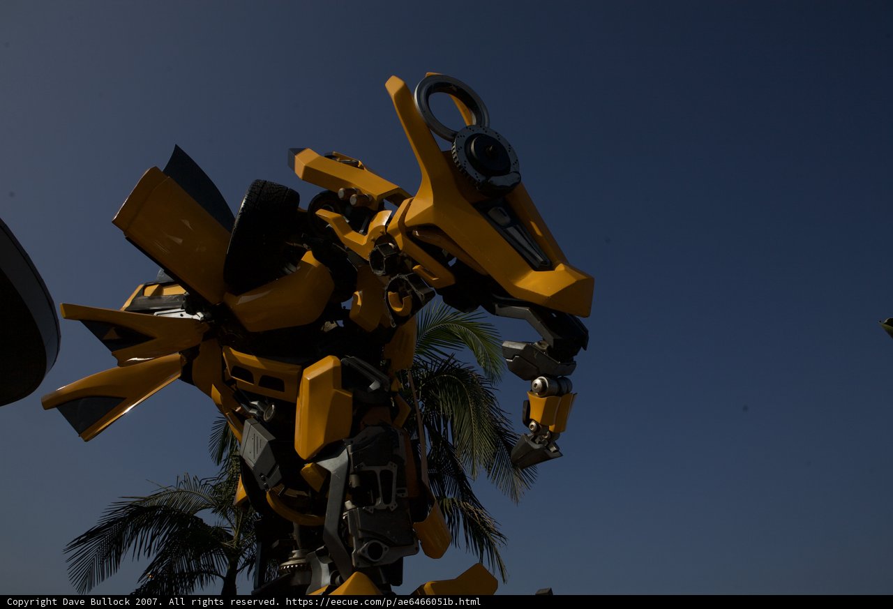 Robot takes on the cityscape