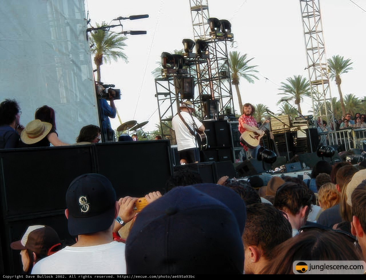 Rocking the crowd