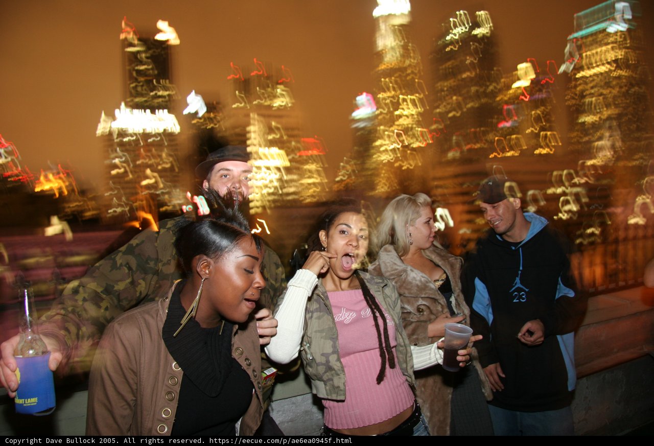 Urban Nightlife with Friends