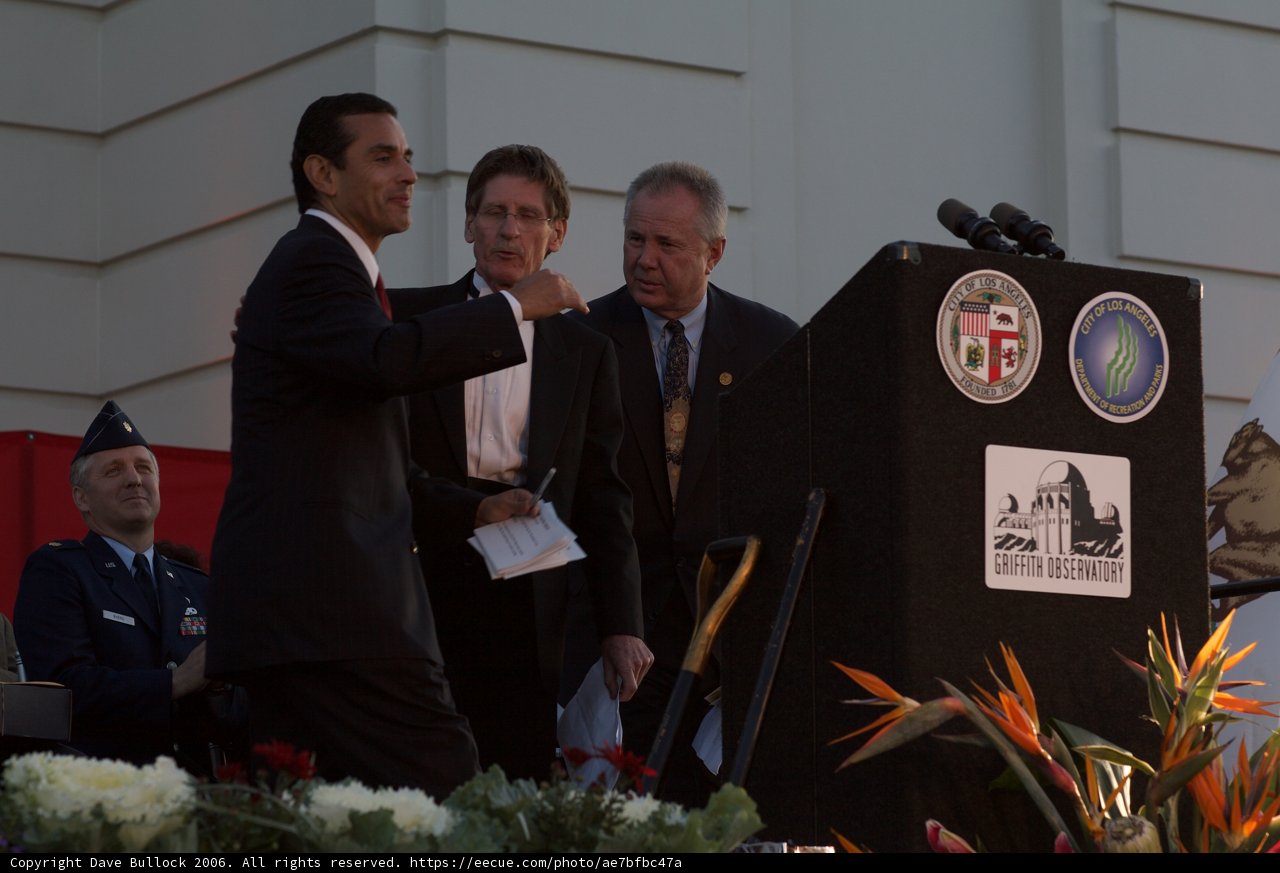 Keynote Speaker Antonio Villaraigosa Addresses the Crowd